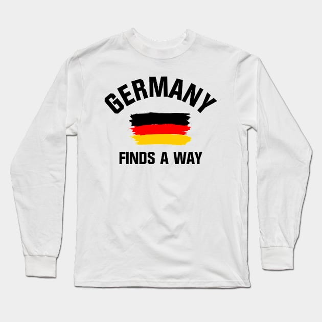 Germany World Cup Soccer Tshirt Long Sleeve T-Shirt by zurcnami